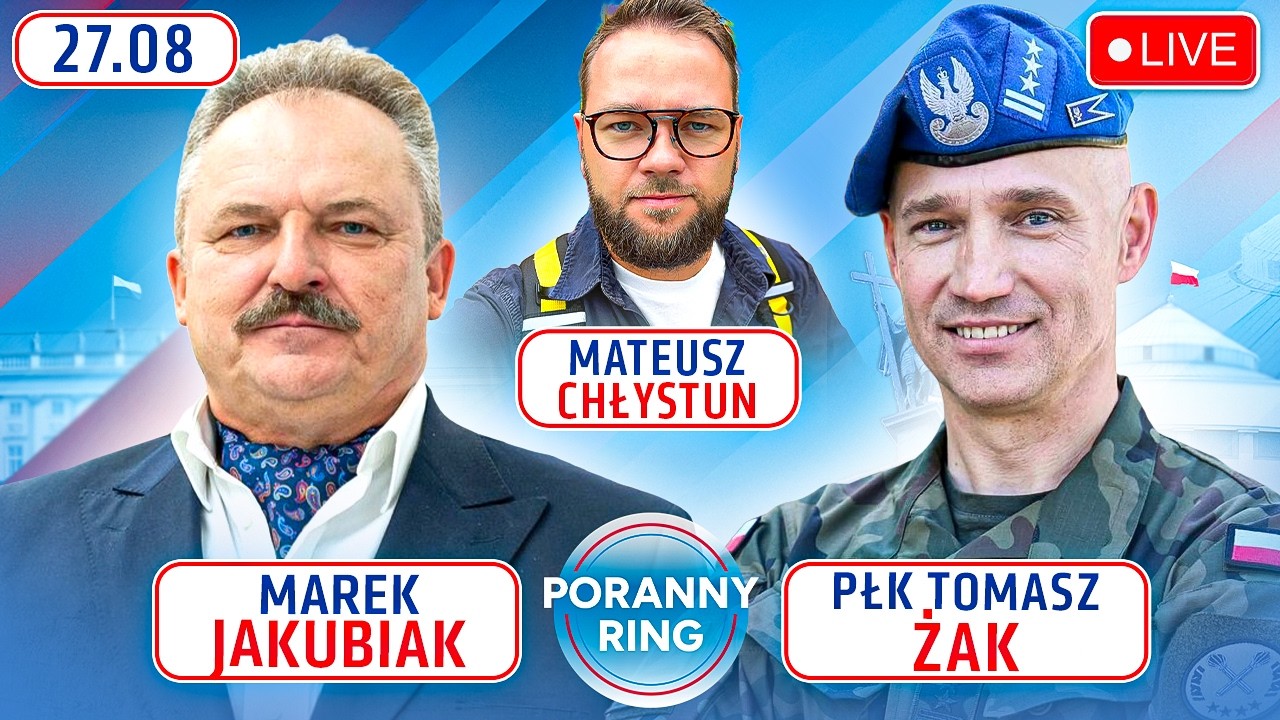 🔴 PORANNY RING 7:30 - MAREK JAKUBIAK, PŁK TOMASZ ŻAK