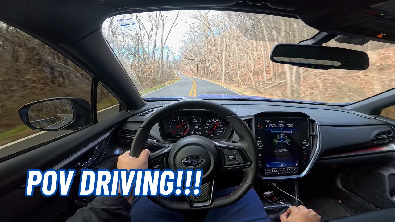 2023 Subaru WRX - 4K POV Driving - Is This The Best Daily? - No Talking