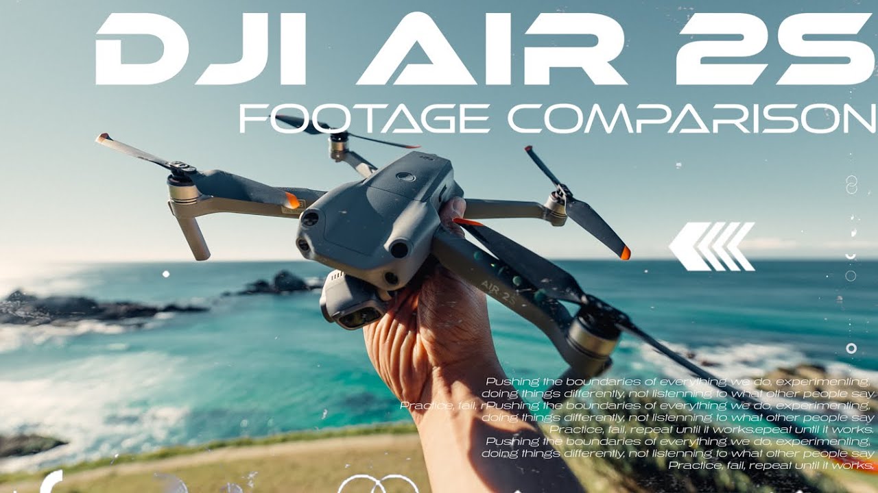 DJI Air 2S MEGA comparison with Mavic 2 Pro, Phantom 4 Pro and Mavic Air 2