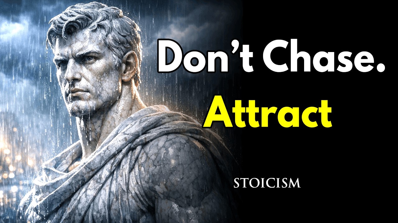 Don’t Chase, Attract - What Belongs to You Will Simply Find You ~Stoicism