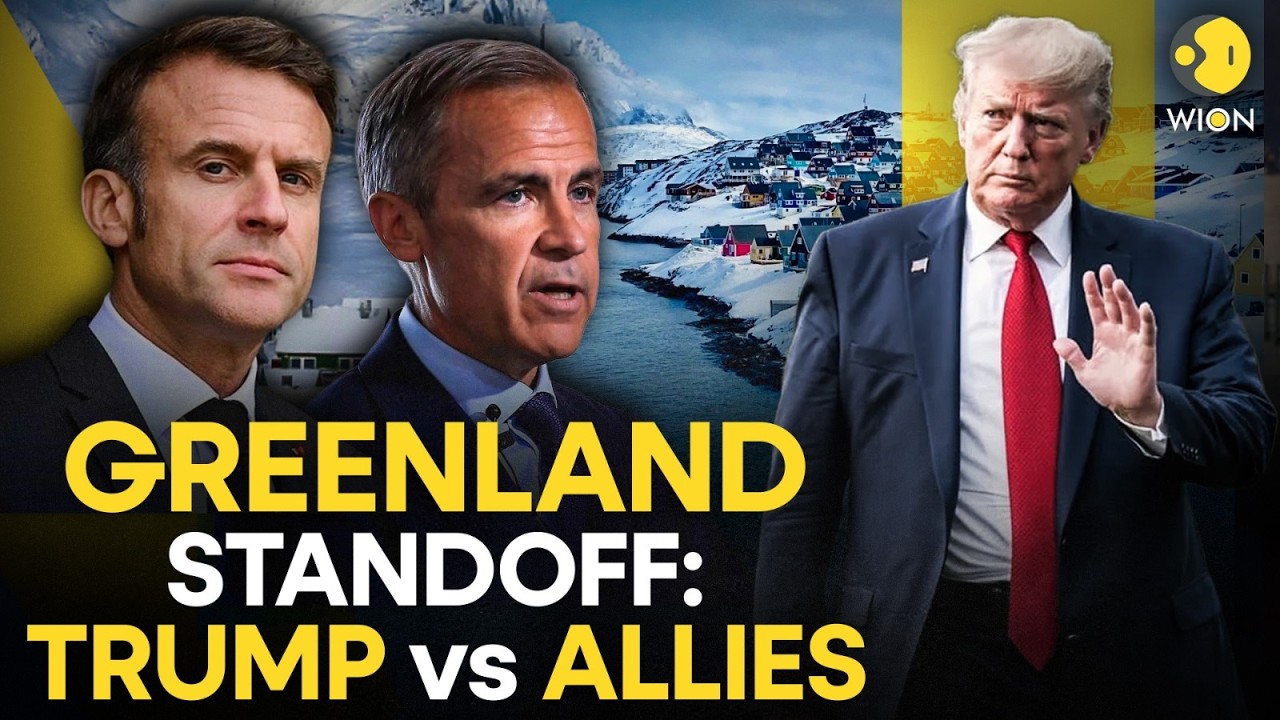 Greenland Takeover LIVE: Battle for Greenland? Canada, France Step In as Trump Signals Control Plan