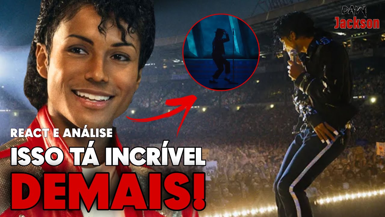 FINALMENTE!!!! | Reagindo o Trailer do Filme Biográfico de Michael Jackson | Davi Jackson