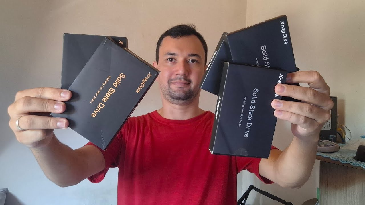 SSD Mostra como o notebook com PS3 e case USB para SSD Xraydisk reconhece 5 SSDs M 2  SSD bom, ótimo