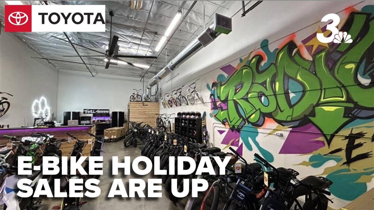 E bike sales ramp up for the holidays as store owners urge safety for new riders