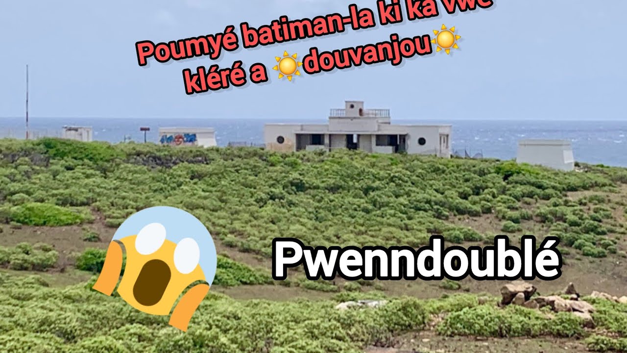 Le bâtiment le plus à l'est de la Guadeloupe STATION MÉTÉOROLOGIQUE DE LA POUNTE DOUBLÉ DÉSIRADE