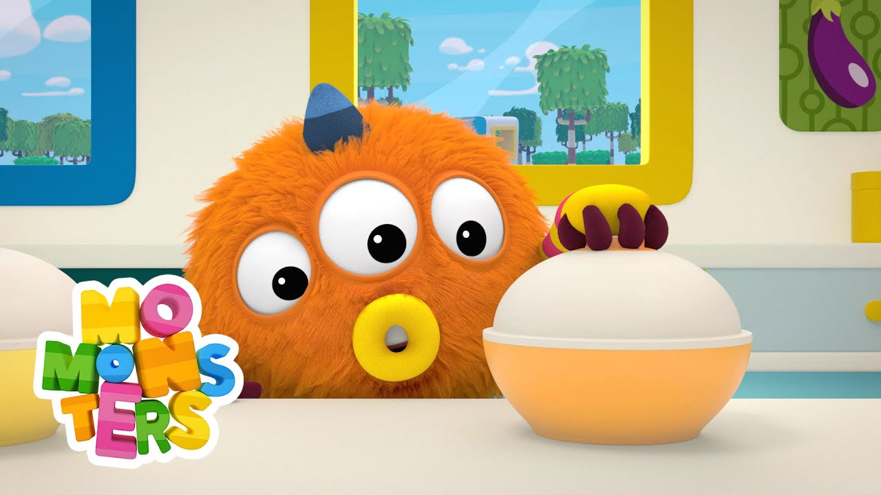 Saladas | Videojogos parte 2 | +1h de desenhos educativos - Momonsters