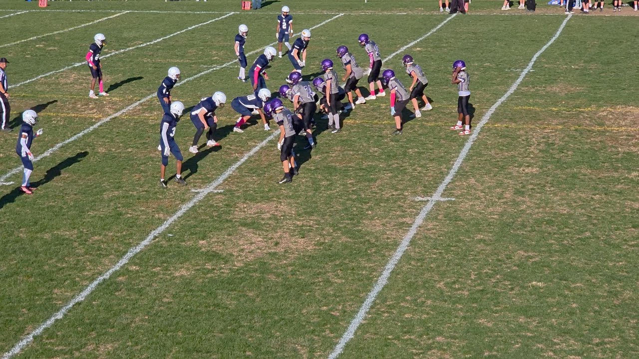 Phoenixville Middle School Football vs Upper Merion, 10/21/2025, #16 Alex Csaszar.