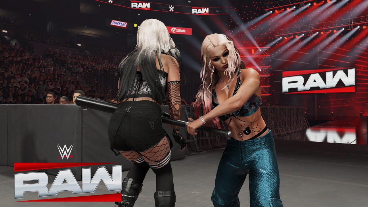 WWE 2K25 RAW - DAYENA CHALLENGES HEATHER RAE TO A HUGE MATCH AT CROWN JEWEL