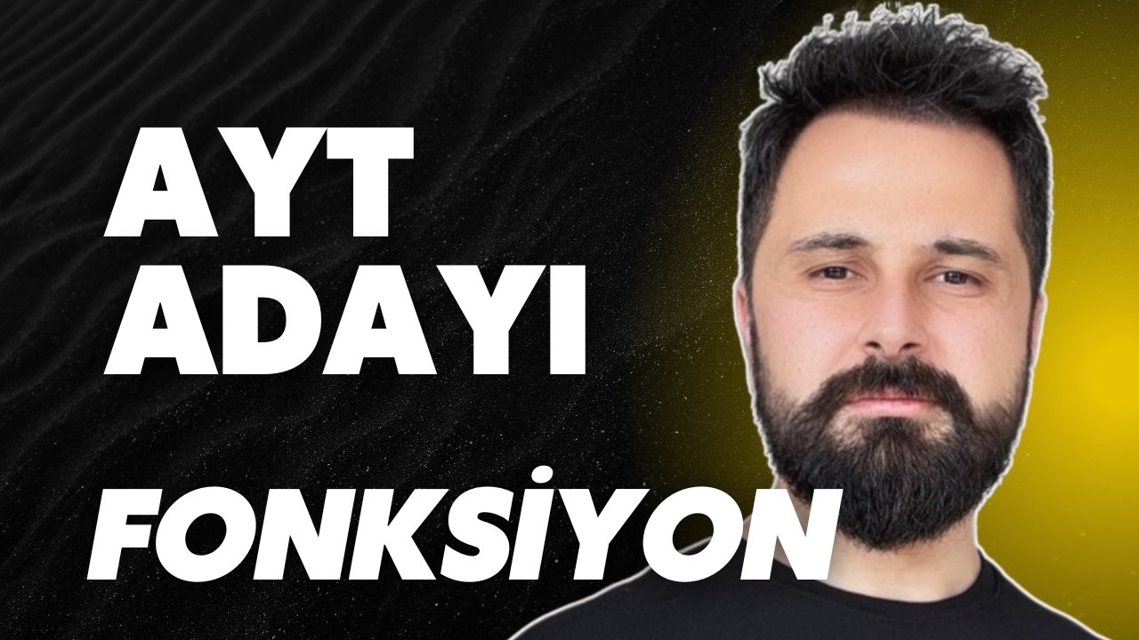 GENÇLER BU SORUYU ATLAMAYIN. AYT ADAYI.