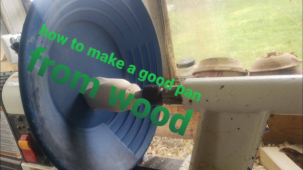 DIY GOLD PAN! HOW I MADE MINE. #goldpan #goldpanning #woodturning #handmade