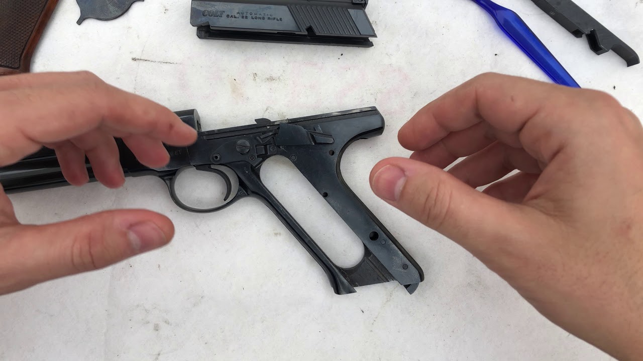 Colt Match Target .22 lr Desensamble y ensamble.