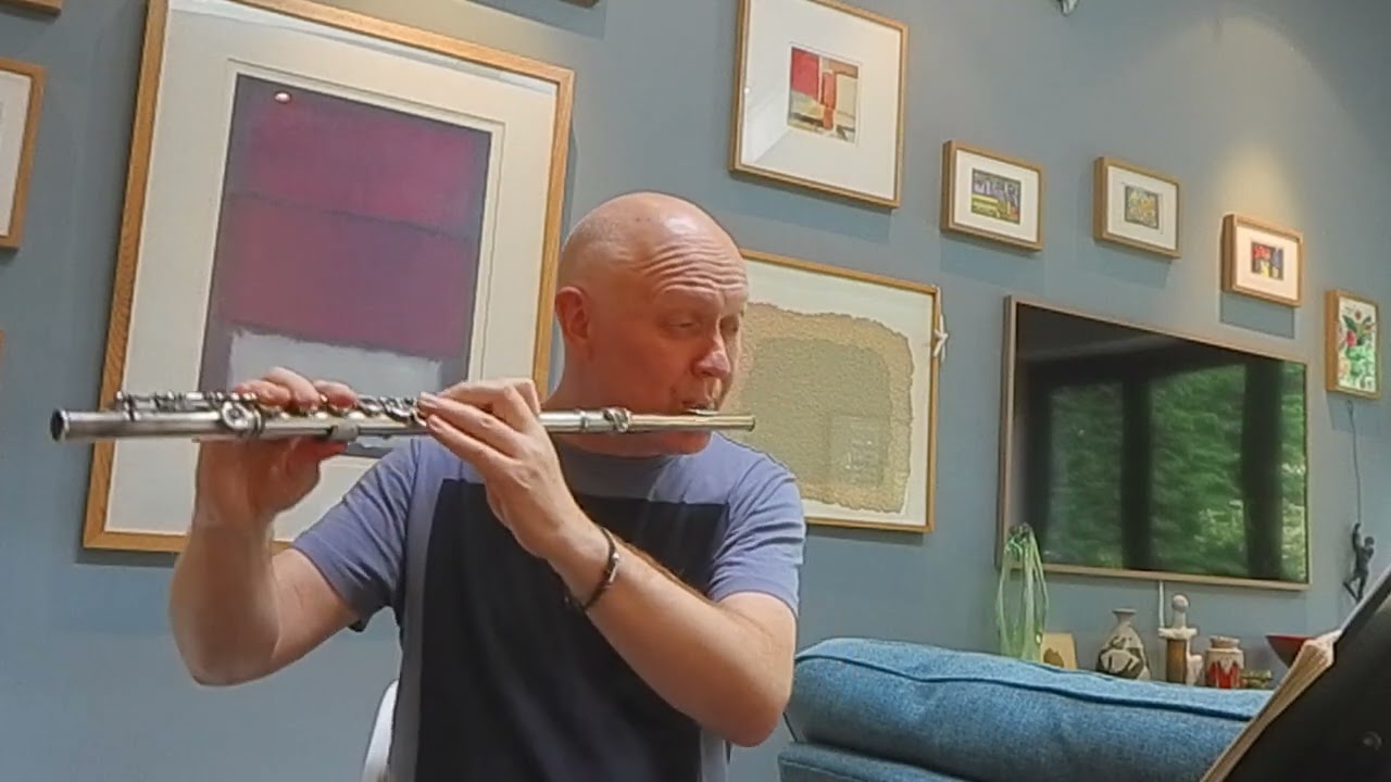 Phillipe Gaubert Suite for flute and piano (II) Berceuse