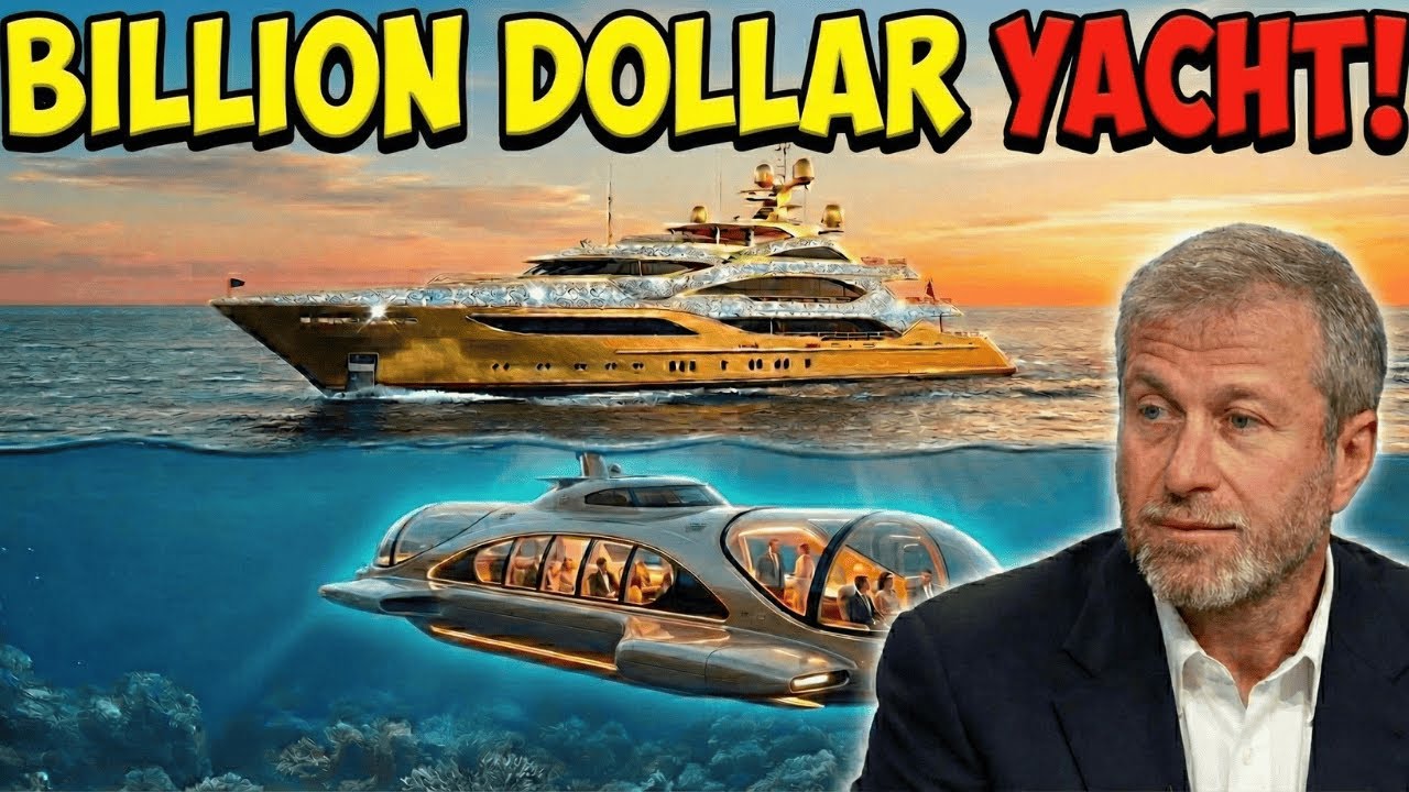 Roman Abramovich's Eclipse Yacht Tour | Most Expensive Mega Yacht