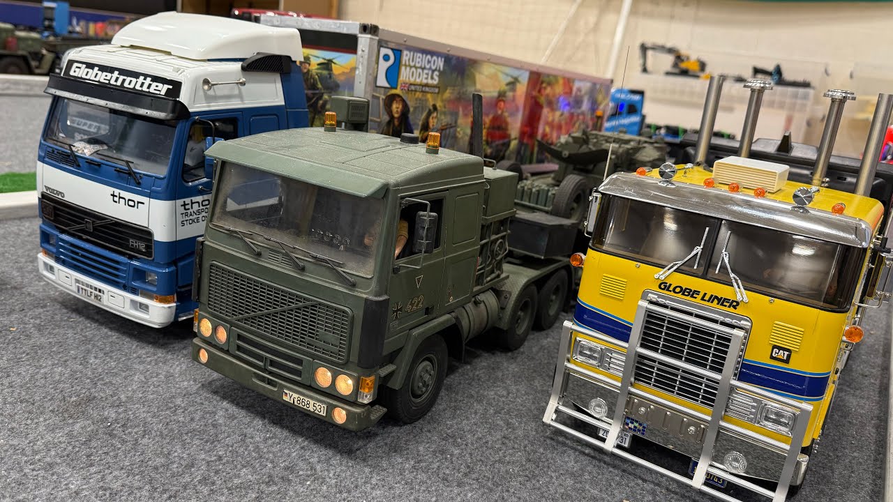 Awesome RC Trucks @ Leyland June 25