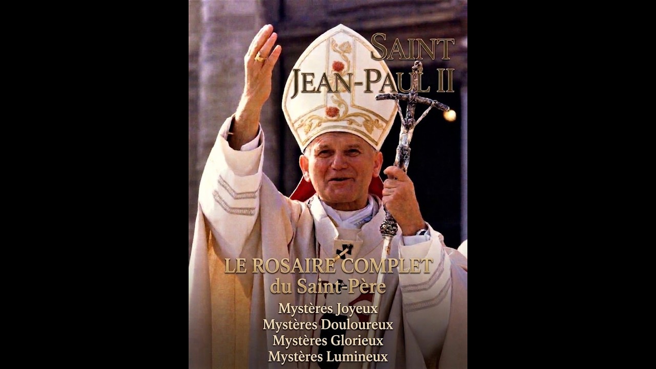 Rosaire Pape Jean Paul II