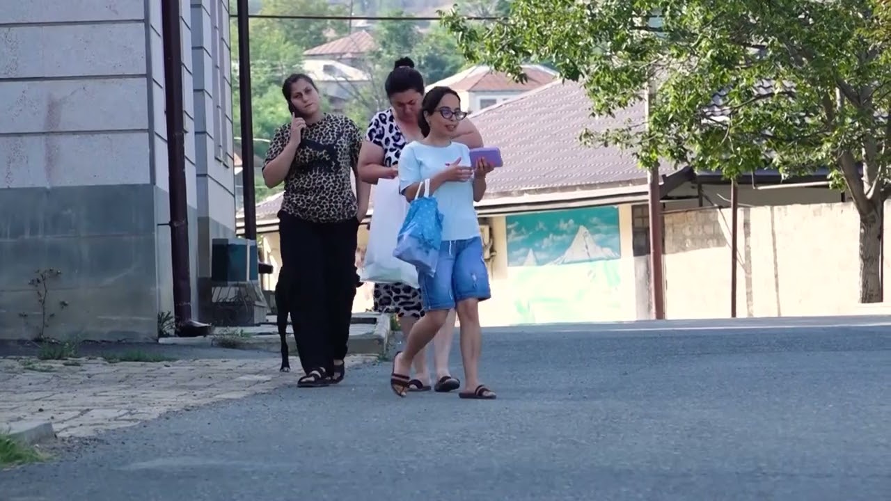 Besieged Artsakh. Chartar city, Martuni region