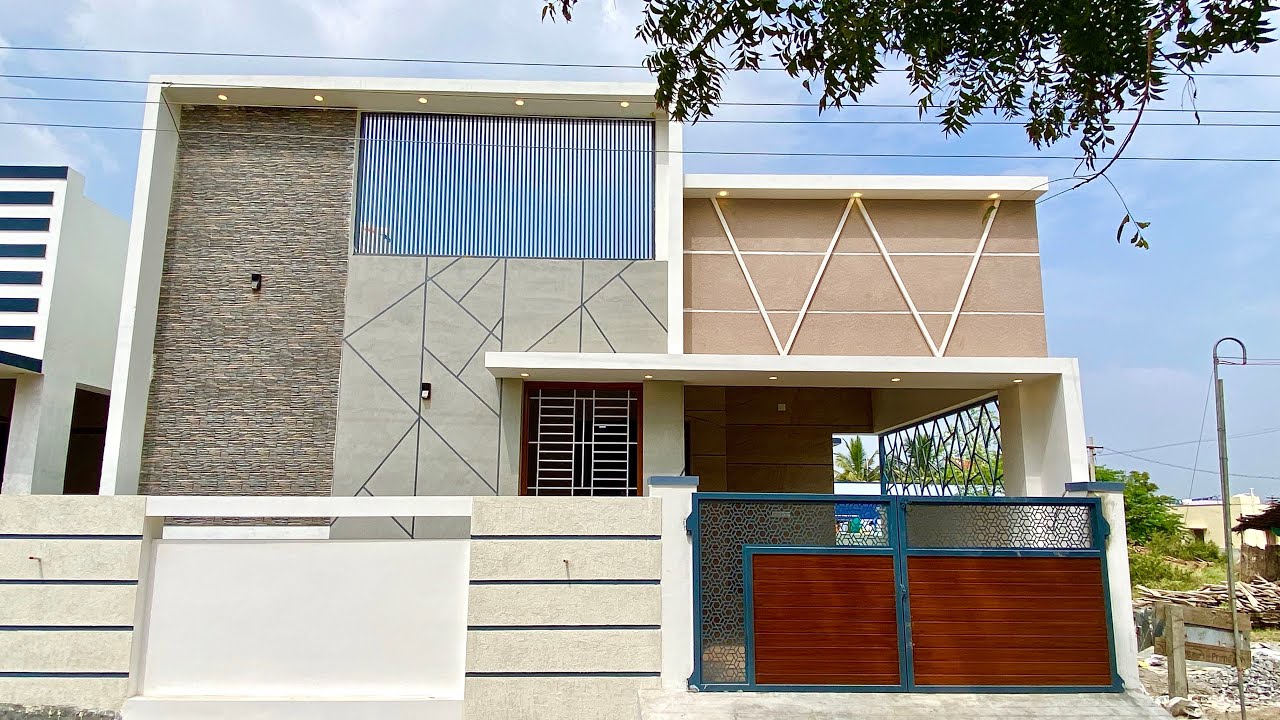 3.5சென்ட்டில் அட்டகாசமான 3BHK வீடு, மிரட்டும் Interior Design 🔥🔥 Epi-603