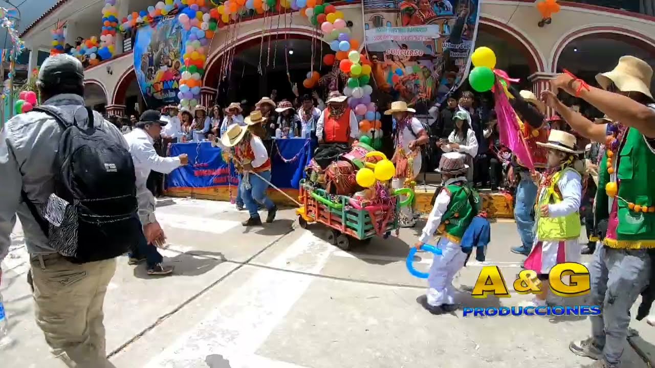 #carnavales #santiago de Chocorvos #concurso #2025 #huaytara #huancavelica