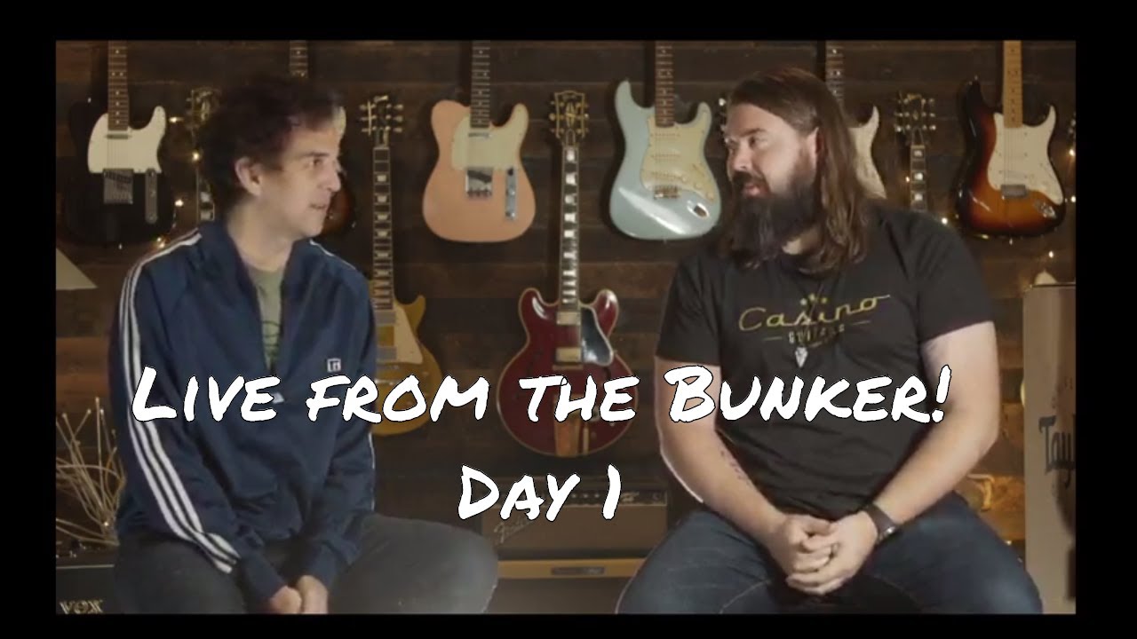 Casino Guitars (From the Bunker) Live Unboxing Taylor 214ce Plus & 210ce Plus