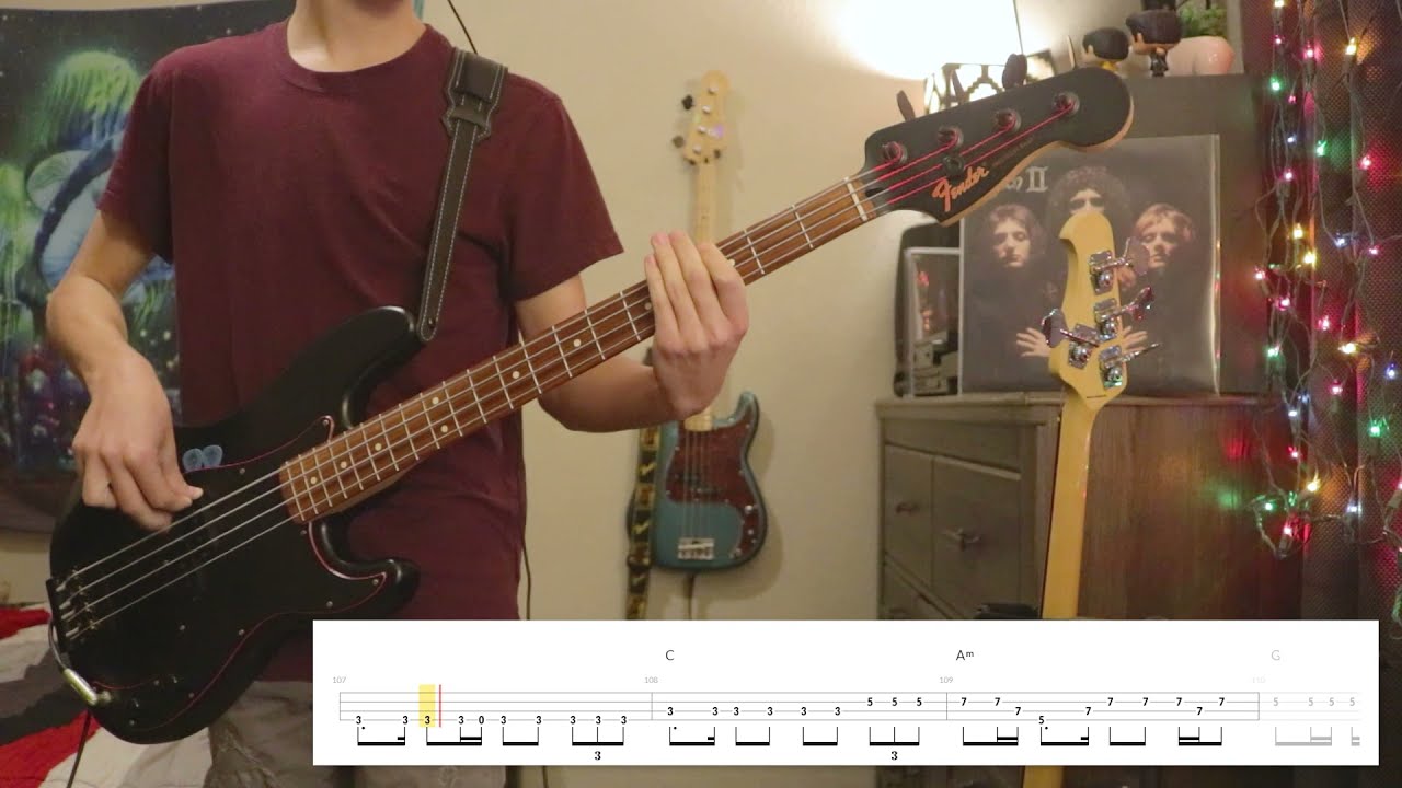 Queen - Father To Son (Bass Cover WITH PLAY ALONG TABS) | Patreon Request