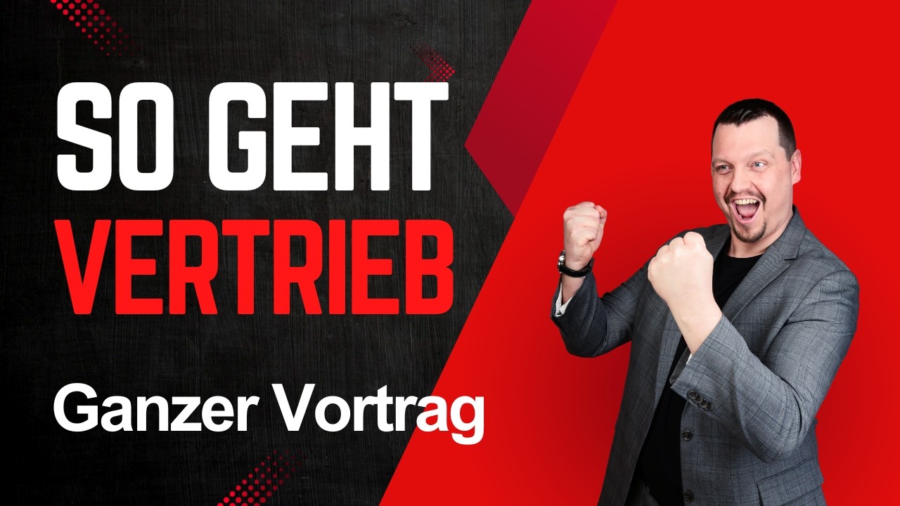 Ganzer Vortrag: Vertrieb f&uuml;r Startups von Martin J&auml;ger #huntercoach
