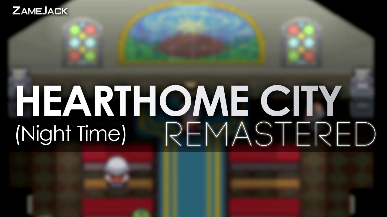 Hearthome City: Night (Remastered) | Pokémon Diamond & Pearl