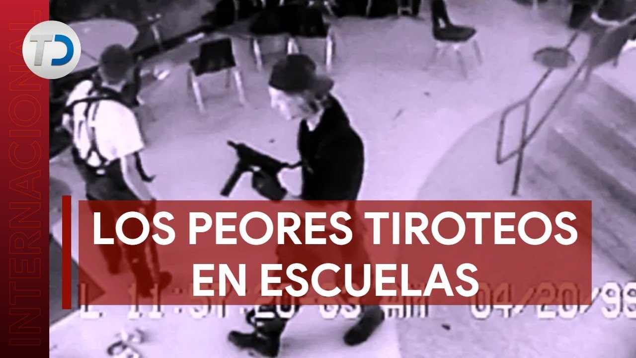 Los peores tiroteos en escuelas de Estados Unidos