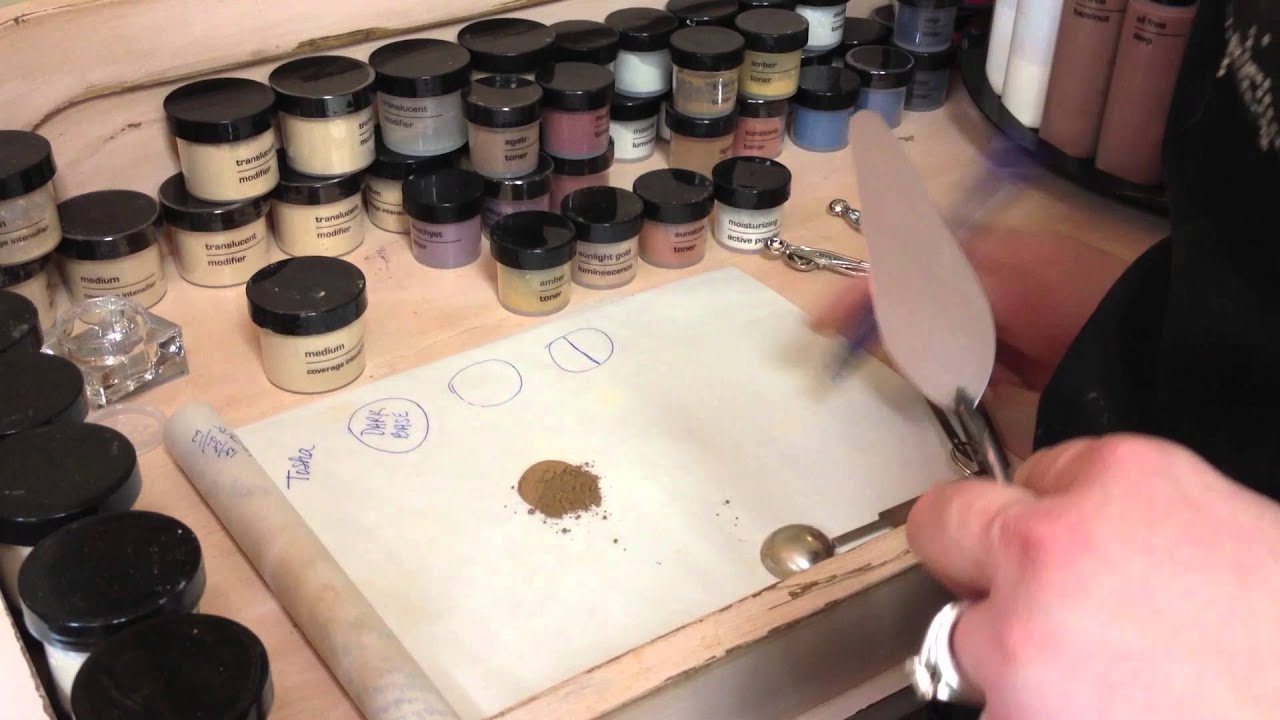 Custom Blend Mineral Foundation with Motives Cosmetics