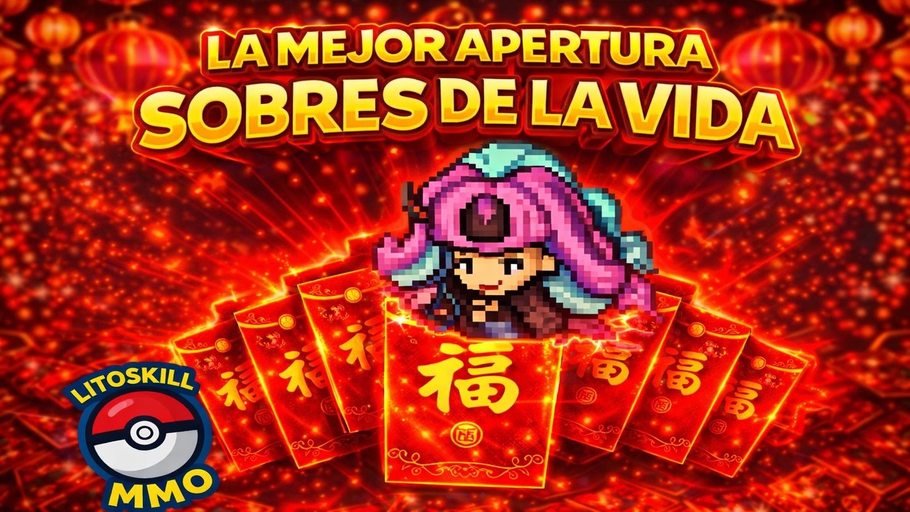 LA MEJOR APERTURA DE SOBRES - ABRI MAS DE 500 SOBRES ROJOS - POKEMMO