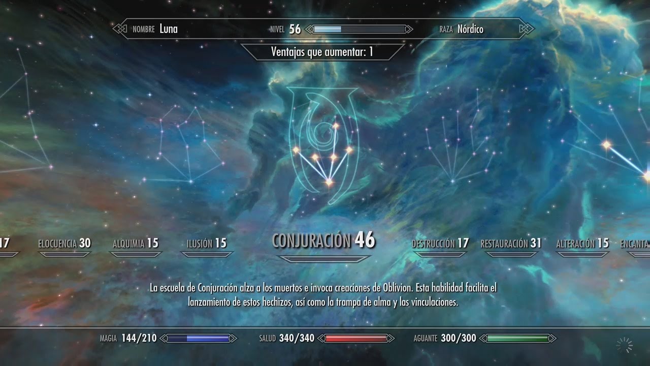 Como subir conjuración a nivel 100 en menos de 15 minutos- Skyrim Special Edition
