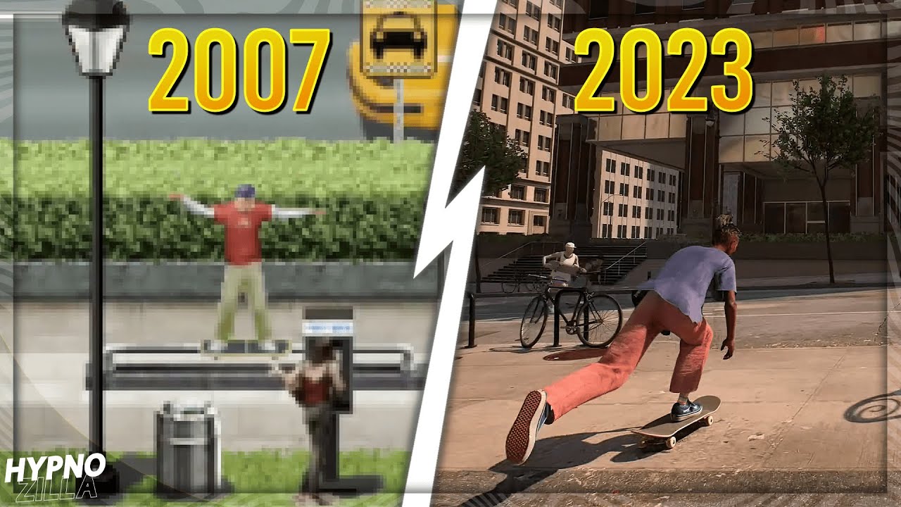 The Evolution of EA Skate Games [2007-2023]