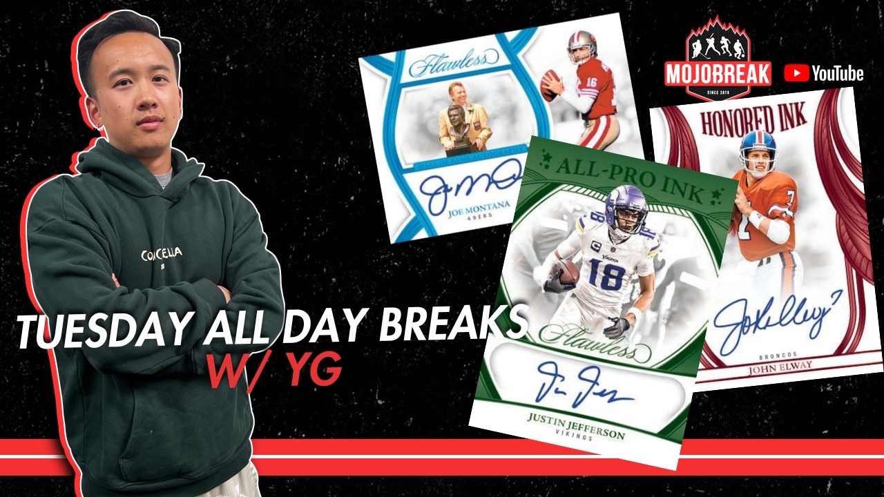 2025 Panini Flawless Football Case, 2025 Topps Gilded MLB & MORE w/ YG - 3.3.25