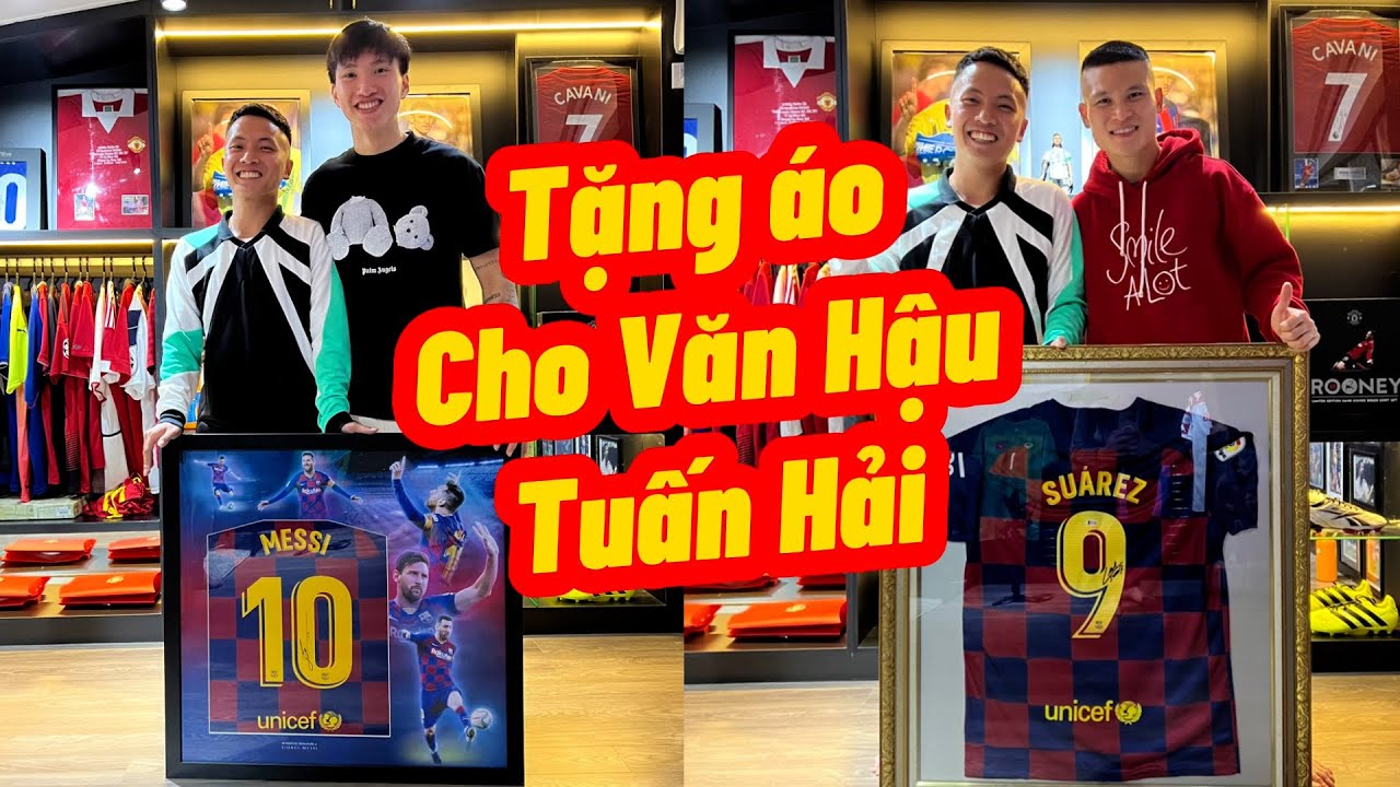 Thử Thách Bóng Đá với Đoàn Văn Hậu và Tuấn Hải ai thắng được áo có chữ ký Lionel Messi - Đỗ Kim Phúc