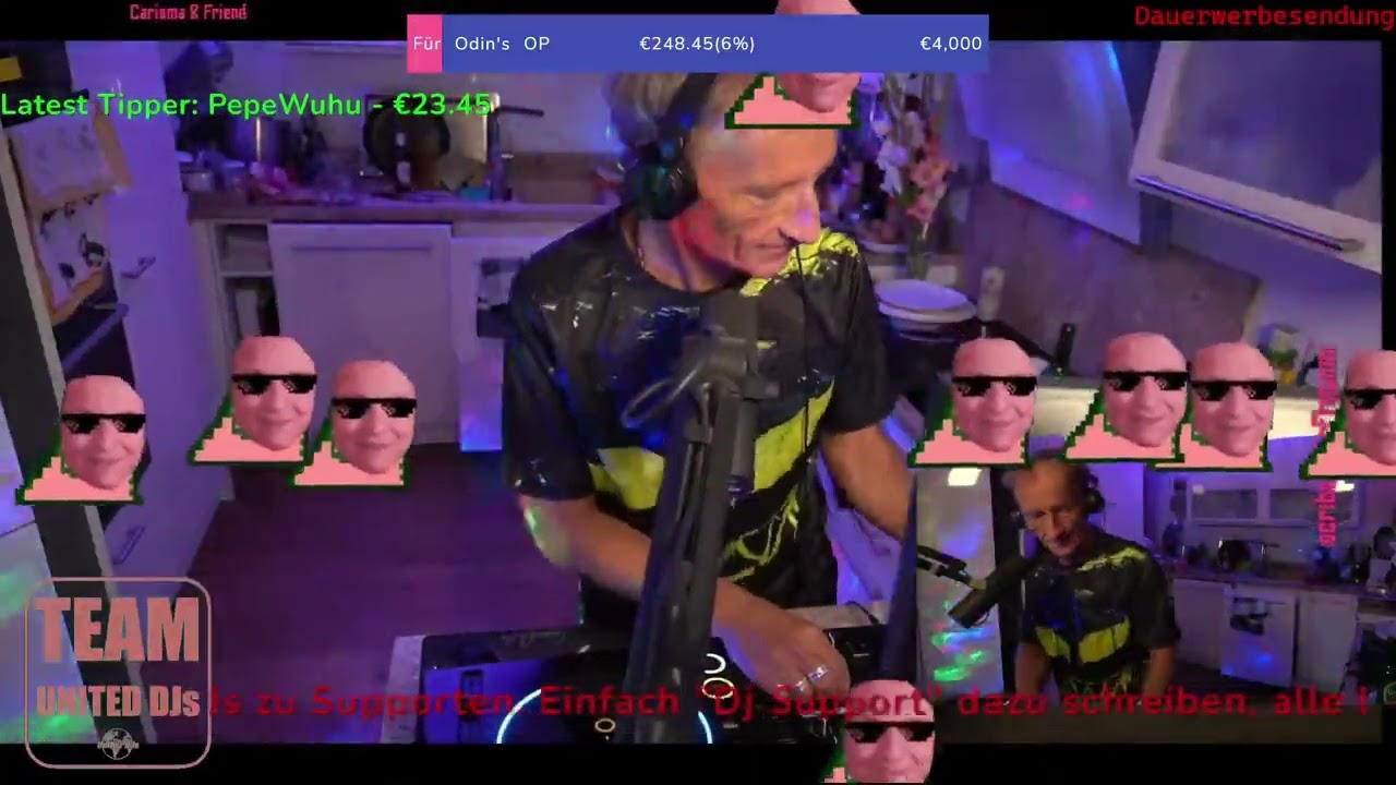 EricSSL - Carisma & Friends Sommer Teil 6 live auf Twitch vom 13.07.2024 Techno vom Bassmeister