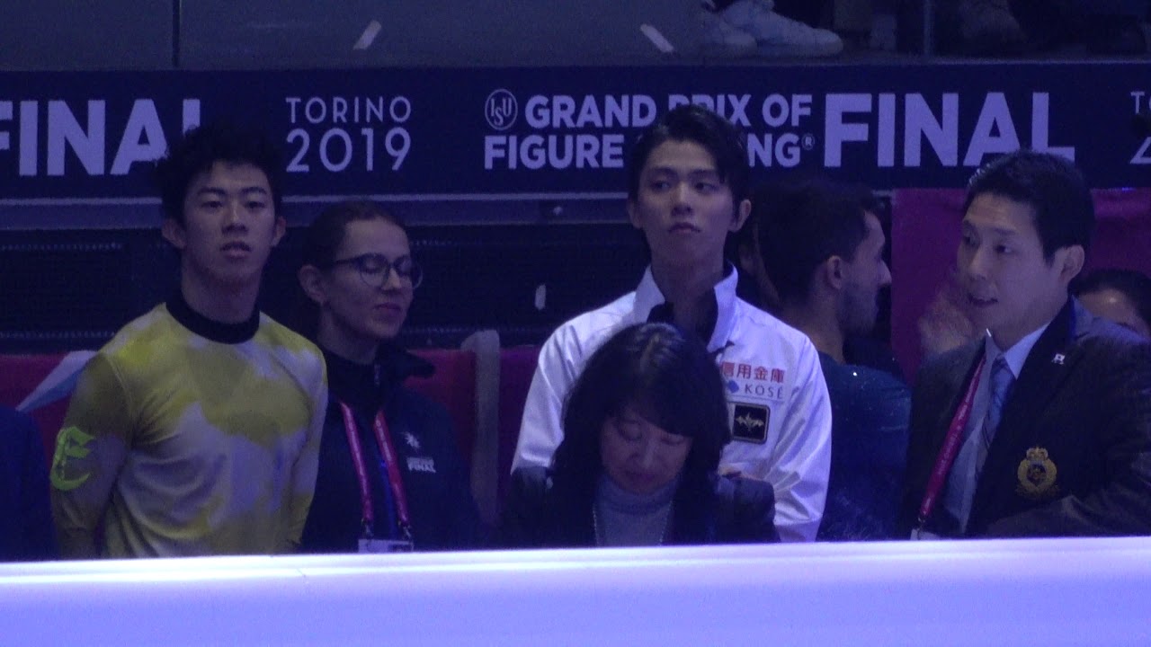 2019GPF before Medal ceremony
