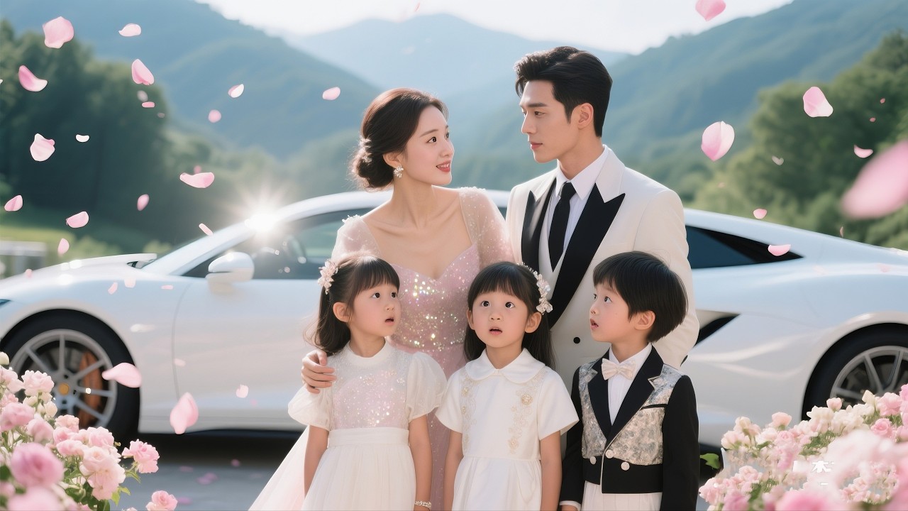 💥女孩為總裁生下6個萌娃後失去記憶，七年後6個天才萌寶紛紛成為神秘大佬霸氣回歸，抱上她的大腿不放賴著她喊媽咪，總裁看到親子鑑定瞬間懵了！【超能萌宝找爹地】#萌宝 #总裁 #甜宠 #霸总 #ceo