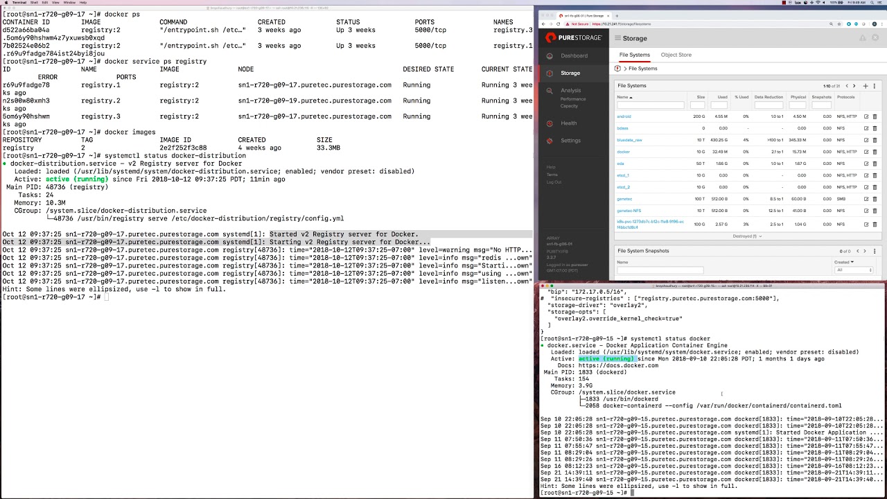 Registry-as-a-Service on FlashBlade