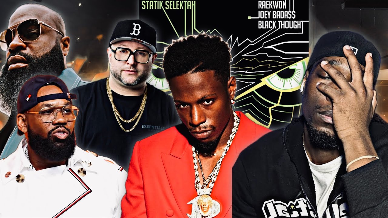 LINEUP CRAZY! Statik Selektah - Bird's Eye View Ft. Raekwon, Joey Bada$$ & Black Thought REACTION!