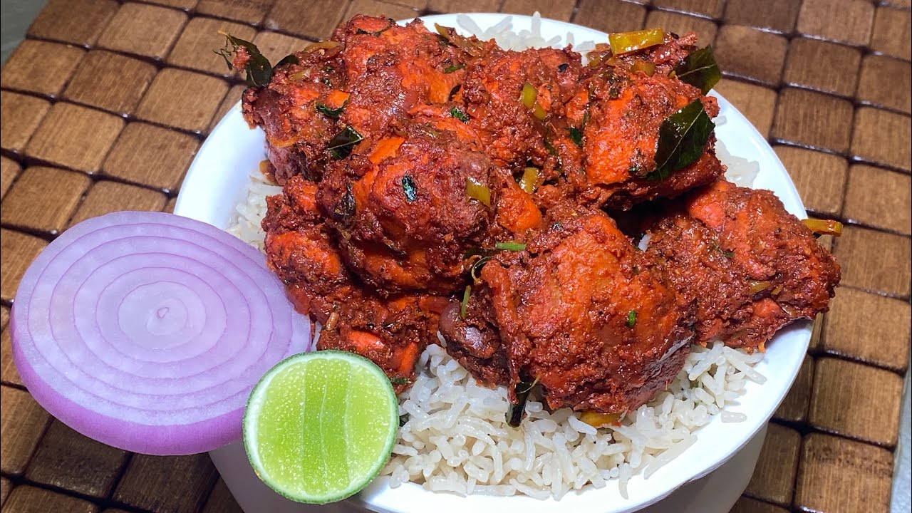 Chicken Fry Piece Biryani - చికెన్ ఫ్రై బిర్యానీ - Simple Recipe for Chicken Biryani