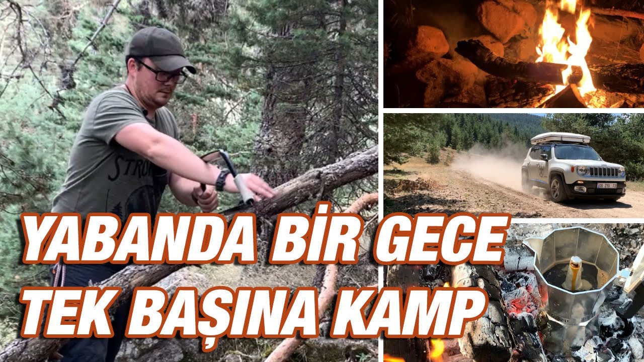 ISSIZ GÖLETTE TEK BAŞINA KAMP YAPMAK - KAMPTA MIZIKA ÇALDIM!