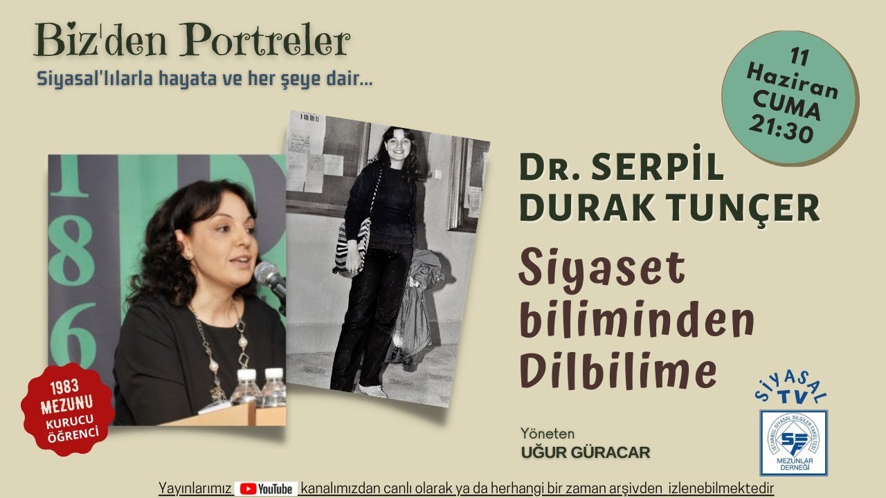 Dr. Serpil Durak Tunçer ile sohbet ediyoruz...