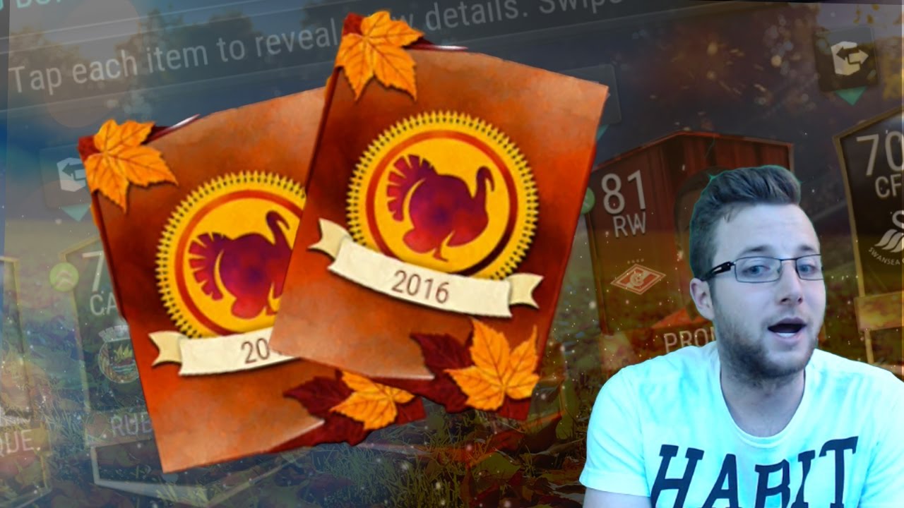 FIFA Mobile Thanksgiving Bundle! 6 Thanksgiving Packs With Flashback Topper! In FIFA Mobile 17