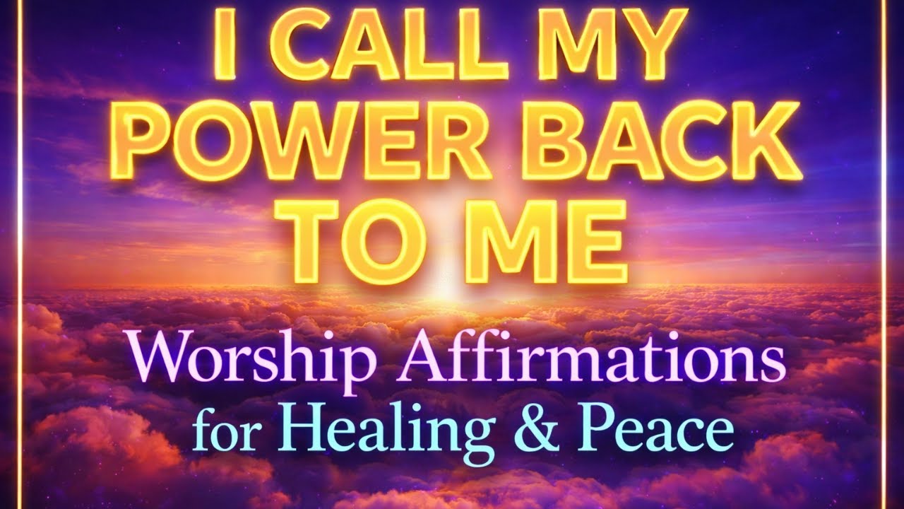 I Call My Power Back to Me | Peaceful Worship Affirmations for Deep Healing
