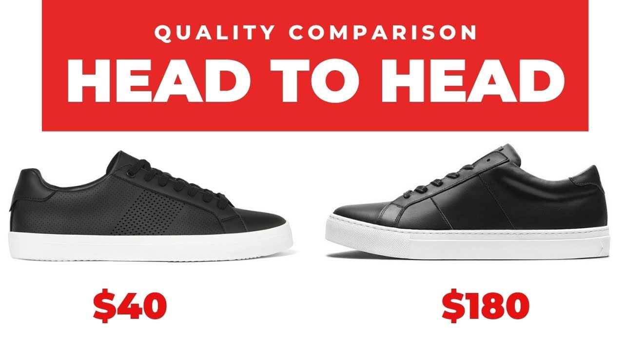 Sneaker Quality Comparison - Low vs. High Quality