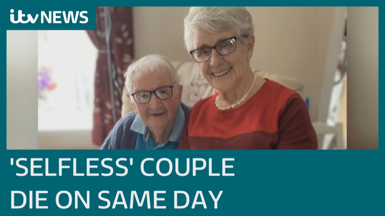 Coronavirus: Couple die within hours of each other after 60 years of marriage | ITV News