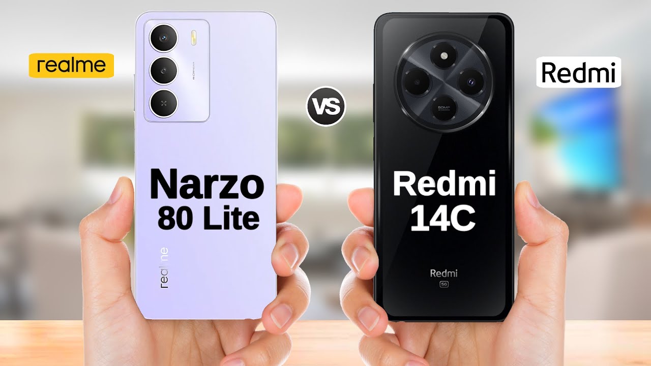 Realme Narzo 80 Lite 5g vs Redmi 14C 5g || Full Comparison
