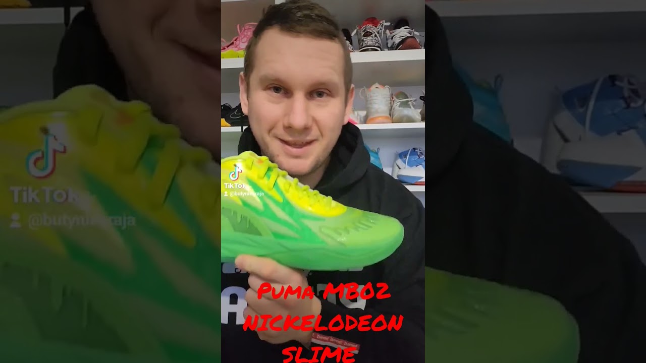 PUMA MB02 NICKELODEON SLIME #shorts #basketball #buty #kicks #sneakers #koszyk&oacute;wka #review #nba #new