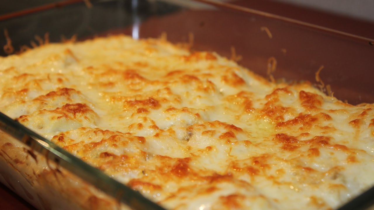 Huevos con Bechamel