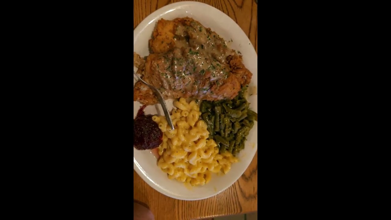 DEEP FRIED TURKEY FROM CRACKER BARREL, DENTON, TX