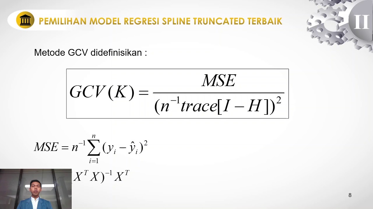 seminar proposal implementasi GA untuk menentukan titik knot optimal pada regresi spline truncated